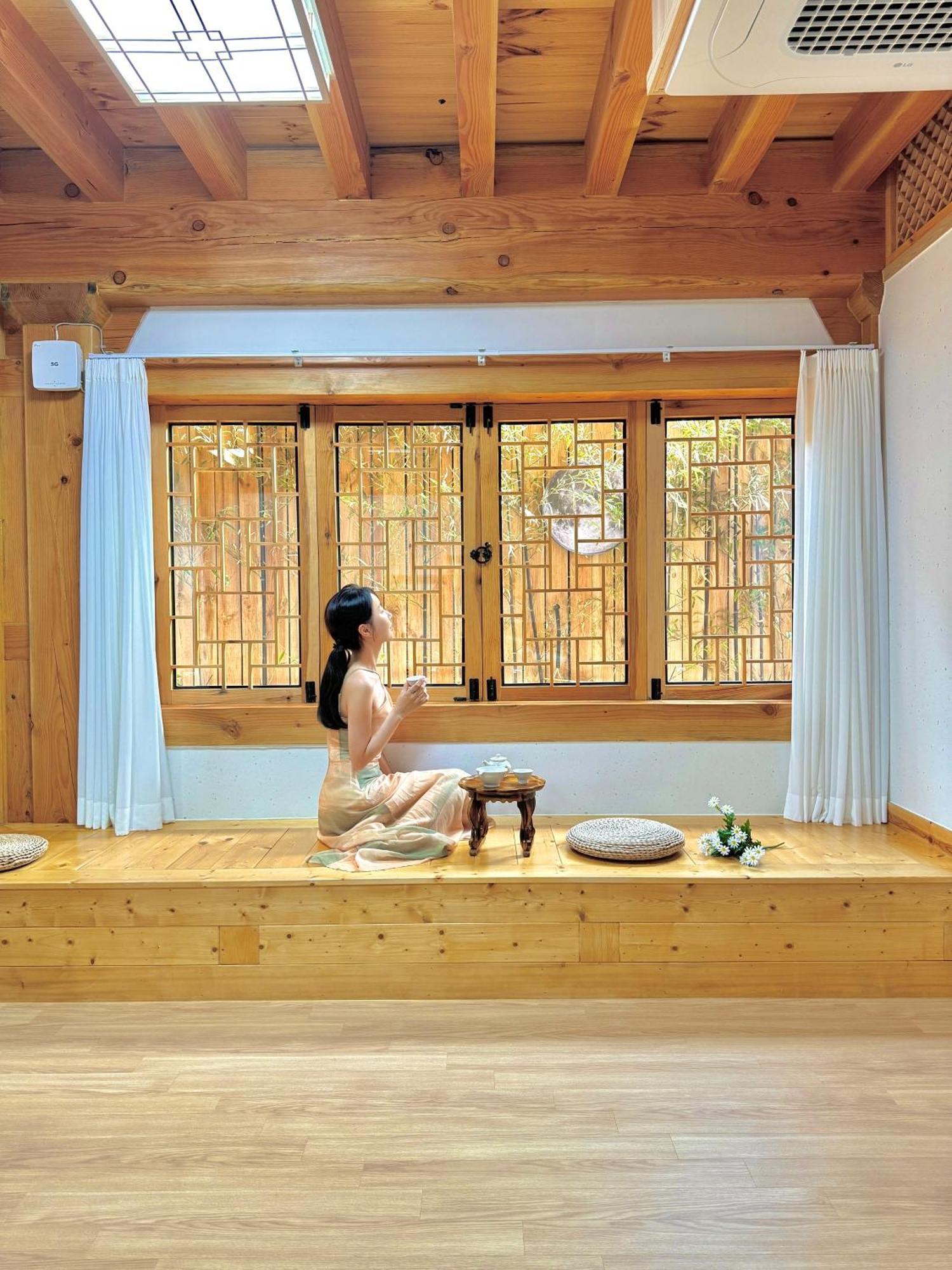 Hanok Stay Da-Ga-Gam Gyeongju Exteriör bild