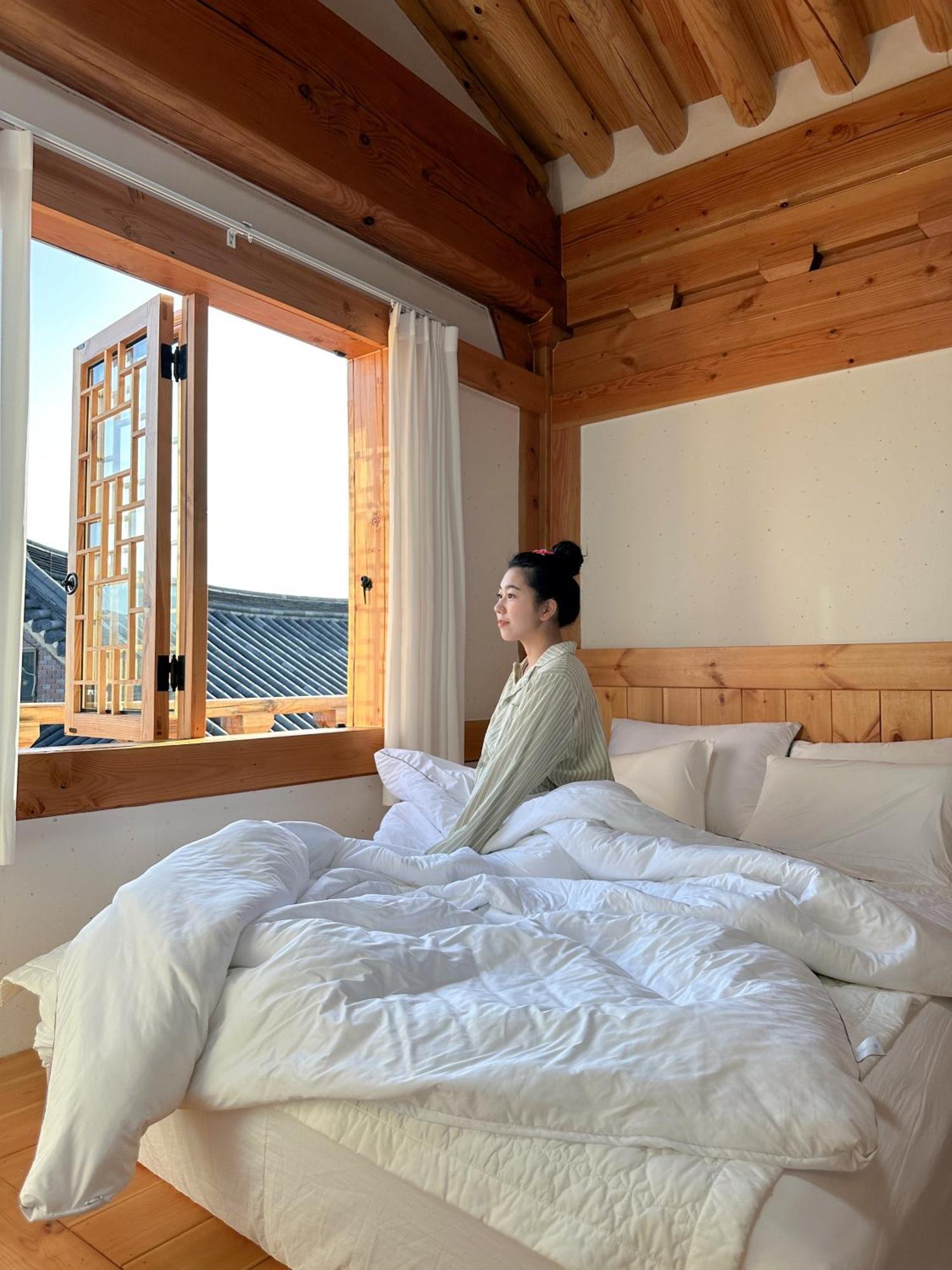 Hanok Stay Da-Ga-Gam Gyeongju Exteriör bild