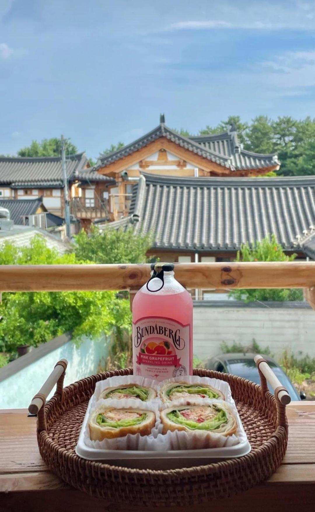 Hanok Stay Da-Ga-Gam Gyeongju Exteriör bild